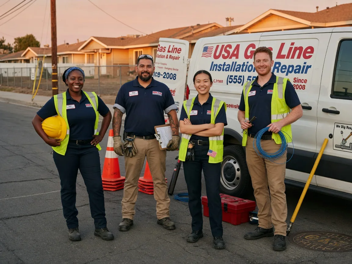 Gas Line Installation company in Hornick, IA